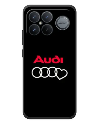 Чехол для Xiaomi Poco F8 Ultra с картинкой «Логотип Audi Heart» Чехол для Xiaomi Poco F8 Ultra с картинкой «Логотип Audi Heart»