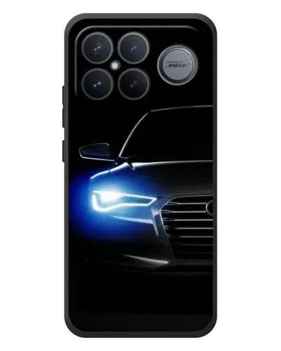 Чехол для Xiaomi Poco F8 Ultra с картинкой «Неоновый взгляд Audi» Чехол для Xiaomi Poco F8 Ultra с картинкой «Неоновый взгляд Audi»