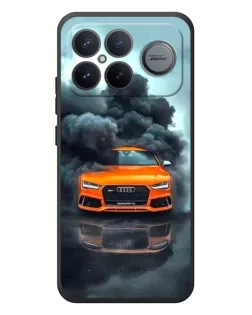 Чехол для Xiaomi Poco F8 Ultra с картинкой «Audi в облаках дыма» Чехол для Xiaomi Poco F8 Ultra с картинкой «Audi в облаках дыма»