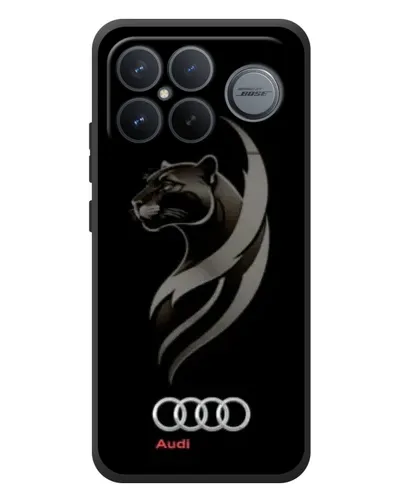 Чехол для Xiaomi Poco F8 Ultra с картинкой «Графика — пантера и Audi» Чехол для Xiaomi Poco F8 Ultra с картинкой «Графика — пантера и Audi»