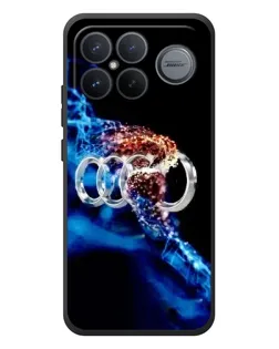 Чехол для Xiaomi Poco F8 Ultra с картинкой «Энергия лого Audi» Чехол для Xiaomi Poco F8 Ultra с картинкой «Энергия лого Audi»