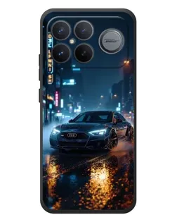 Чехол для Xiaomi Poco F8 Ultra с картинкой «Ночной город и Audi» Чехол для Xiaomi Poco F8 Ultra с картинкой «Ночной город и Audi»