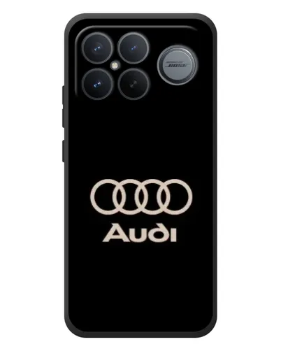 Чехол для Xiaomi Poco F8 Ultra с картинкой «Audi — золотой логотип» Чехол для Xiaomi Poco F8 Ultra с картинкой «Audi — золотой логотип»