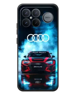 Чехол для Xiaomi Poco F8 Ultra с картинкой «Audi Sport — неон» Чехол для Xiaomi Poco F8 Ultra с картинкой «Audi Sport — неон»