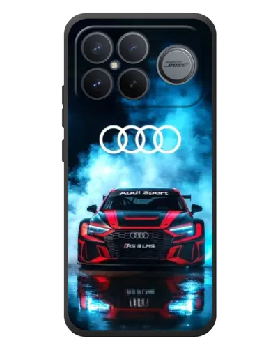 Чехол для Xiaomi Poco F8 Ultra с картинкой «Audi Sport — неон» Чехол для Xiaomi Poco F8 Ultra с картинкой «Audi Sport — неон»