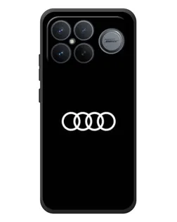 Чехол для Xiaomi Poco F8 Ultra с картинкой «Audi White Logo» Чехол для Xiaomi Poco F8 Ultra с картинкой «Audi White Logo»
