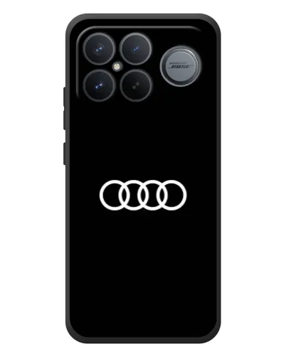 Чехол для Xiaomi Poco F8 Ultra с картинкой «Audi White Logo» Чехол для Xiaomi Poco F8 Ultra с картинкой «Audi White Logo»