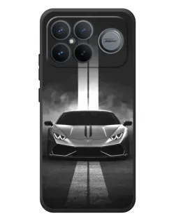 Чехол для Xiaomi Poco F8 Ultra с картинкой «Lamborghini симметрия дорог» Чехол для Xiaomi Poco F8 Ultra с картинкой «Lamborghini симметрия дорог»