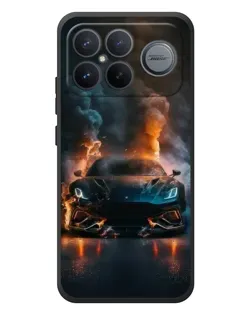 Чехол для Xiaomi Poco F8 Ultra с картинкой «Lamborghini дымная эстетика» Чехол для Xiaomi Poco F8 Ultra с картинкой «Lamborghini дымная эстетика»