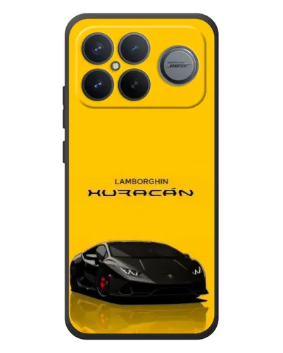 Чехол для Xiaomi Poco F8 Ultra с картинкой «Lamborghini Huracan черный»