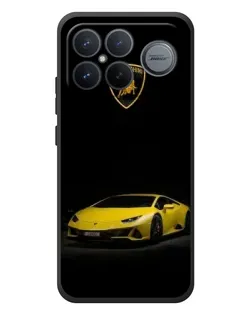 Чехол для Xiaomi Poco F8 Ultra с картинкой «Lamborghini желтый акцент» Чехол для Xiaomi Poco F8 Ultra с картинкой «Lamborghini желтый акцент»