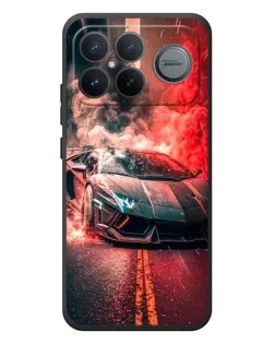 Чехол для Xiaomi Poco F8 Ultra с картинкой «Lamborghini красный дым» Чехол для Xiaomi Poco F8 Ultra с картинкой «Lamborghini красный дым»