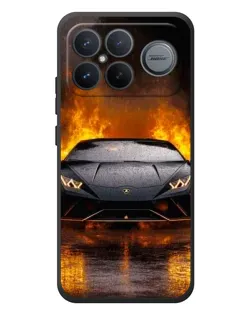 Чехол для Xiaomi Poco F8 Ultra с картинкой «Lamborghini в огне» Чехол для Xiaomi Poco F8 Ultra с картинкой «Lamborghini в огне»
