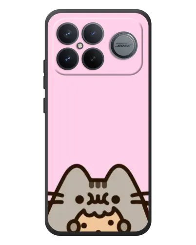 Чехол для Xiaomi Poco F8 Ultra с картинкой «Pusheen и печенье»