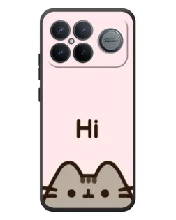 Чехол для Xiaomi Poco F8 Ultra с картинкой «Пушин говорит Hi» Чехол для Xiaomi Poco F8 Ultra с картинкой «Пушин говорит Hi»