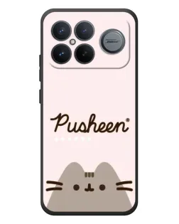 Чехол для Xiaomi Poco F8 Ultra с картинкой «Pusheen логотип» Чехол для Xiaomi Poco F8 Ultra с картинкой «Pusheen логотип»
