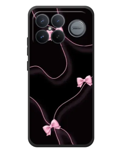 Чехол для Xiaomi Poco F8 Ultra с картинкой «Розовые ленты»