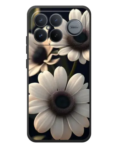 Чехол для Xiaomi Poco F8 Ultra с картинкой «Белые маргаритки макро» Чехол для Xiaomi Poco F8 Ultra с картинкой «Белые маргаритки макро»