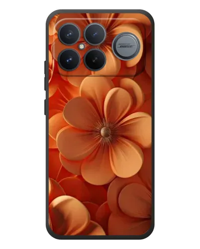 Чехол для Xiaomi Poco F8 Ultra с картинкой «Оранжевый макро цветок» Чехол для Xiaomi Poco F8 Ultra с картинкой «Оранжевый макро цветок»