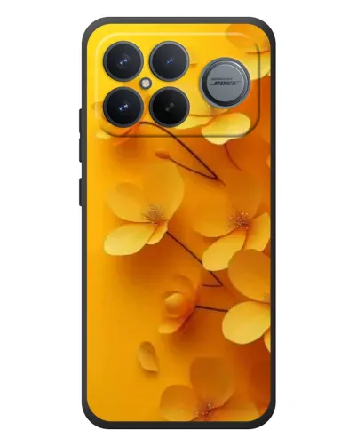 Чехол для Xiaomi Poco F8 Ultra с картинкой «Золотые лепестки» Чехол для Xiaomi Poco F8 Ultra с картинкой «Золотые лепестки»