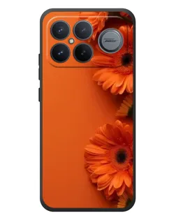 Чехол для Xiaomi Poco F8 Ultra с картинкой «Оранжевые герберы» Чехол для Xiaomi Poco F8 Ultra с картинкой «Оранжевые герберы»