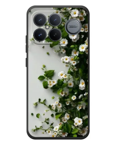 Чехол для Xiaomi Poco F8 Ultra с картинкой «Ветка мелких белых цветов» Чехол для Xiaomi Poco F8 Ultra с картинкой «Ветка мелких белых цветов»
