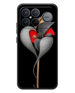 Чехол для Xiaomi Poco F8 Ultra с картинкой «Серебряный фантазийный цветок» Чехол для Xiaomi Poco F8 Ultra с картинкой «Серебряный фантазийный цветок»