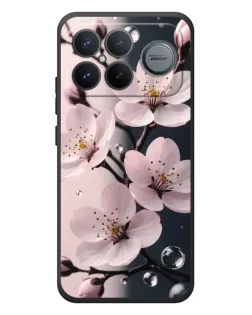 Чехол для Xiaomi Poco F8 Ultra с картинкой «Нежная сакура и капли» Чехол для Xiaomi Poco F8 Ultra с картинкой «Нежная сакура и капли»
