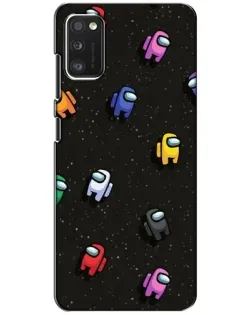 Чехол для Xiaomi POCO M3 Pro (4G/5G) с картинкой «Космический паттерн Among Us»