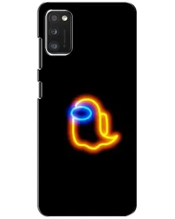 Чехол для Xiaomi POCO M3 Pro (4G/5G) с картинкой «Among Us неоновое сияние»