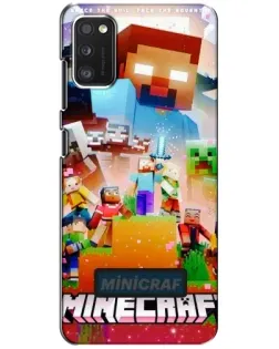 Чехол для Xiaomi POCO M3 Pro (4G/5G) с картинкой «Minecraft герои игры»