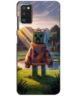 Чехол для Xiaomi POCO M3 Pro (4G/5G) с картинкой «Крипер в свитере»