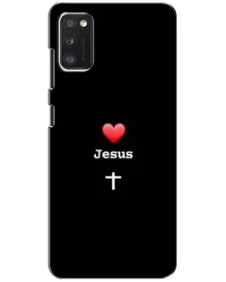 Чехол для Xiaomi POCO M3 Pro (4G/5G) с картинкой «Сердце - Jesus» Чехол для Xiaomi POCO M3 Pro (4G/5G) с картинкой «Сердце - Jesus»