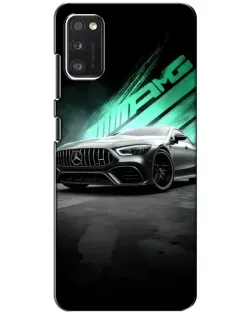 Чехол для Xiaomi POCO M3 Pro (4G/5G) с картинкой «Темный Mercedes AMG»