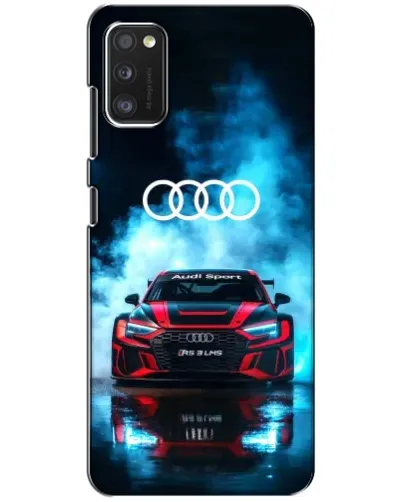 Чехол для Xiaomi POCO M3 Pro (4G/5G) с картинкой «Audi Sport — неон»