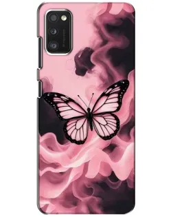 Чехол для Xiaomi POCO M3 Pro (4G/5G) с картинкой «Бабочка в дыму»