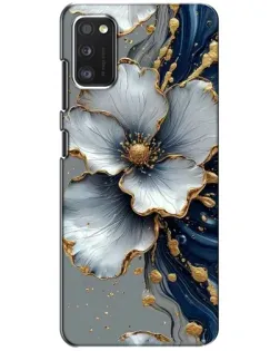 Чехол для Xiaomi POCO M3 Pro (4G/5G) с картинкой «Белый цветок и золотой флюид» Чехол для Xiaomi POCO M3 Pro (4G/5G) с картинкой «Белый цветок и золотой флюид»