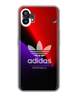 Чехол для Xiaomi Poco M4 5G с картинкой «Adidas Red Neon»