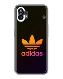 Чехол для Xiaomi Poco M4 5G с картинкой «Градиент Adidas»