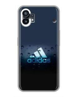 Чехол для Xiaomi Poco M4 5G с картинкой «Adidas Water Drops»