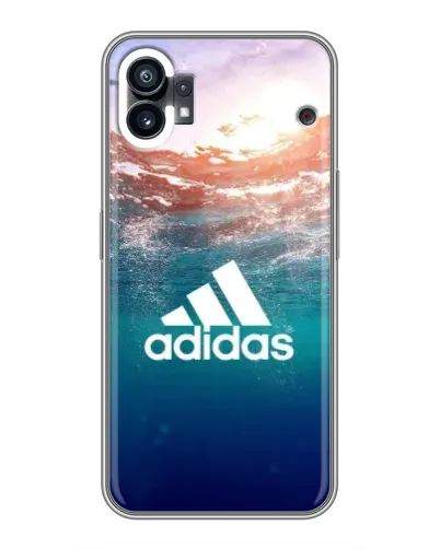 Чехол для Xiaomi Poco M4 5G с картинкой «Океанская глубина адидас»