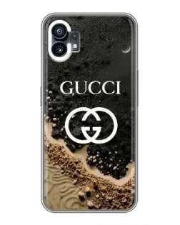 Чехол для Xiaomi Poco M4 5G с картинкой «Gucci — песчаные дюны» Чехол для Xiaomi Poco M4 5G с картинкой «Gucci — песчаные дюны»