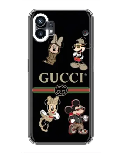 Чехол для Xiaomi Poco M4 5G с картинкой «Gucci — герои Disney и монограмма» Чехол для Xiaomi Poco M4 5G с картинкой «Gucci — герои Disney и монограмма»