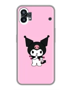 Чехол для Xiaomi Poco M4 5G с картинкой «Kuromi — розовая нежность»