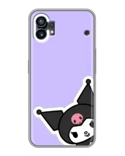 Чехол для Xiaomi Poco M4 5G с картинкой «Забавная Kuromi»
