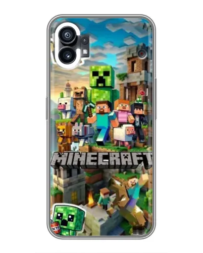 Чехол для Xiaomi Poco M4 5G с картинкой «Замок Minecraft» Чехол для Xiaomi Poco M4 5G с картинкой «Замок Minecraft»