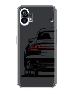 Чохол для Xiaomi Poco M4 5G з картинкою «Задня частина Audi — арт»