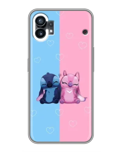 Чохол для Xiaomi Poco M4 5G з картинкою «Stitch та Angel Love» Чохол для Xiaomi Poco M4 5G з картинкою «Stitch та Angel Love»