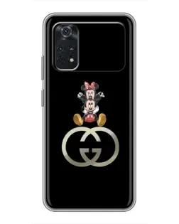Чехол для Xiaomi POCO M4 Pro 5G с картинкой «Минни Маус на лого» Чехол для Xiaomi POCO M4 Pro 5G с картинкой «Минни Маус на лого»