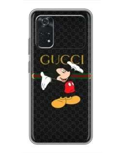 Чехол для Xiaomi POCO M4 Pro 5G с картинкой «Микки Маус Gucci» Чехол для Xiaomi POCO M4 Pro 5G с картинкой «Микки Маус Gucci»